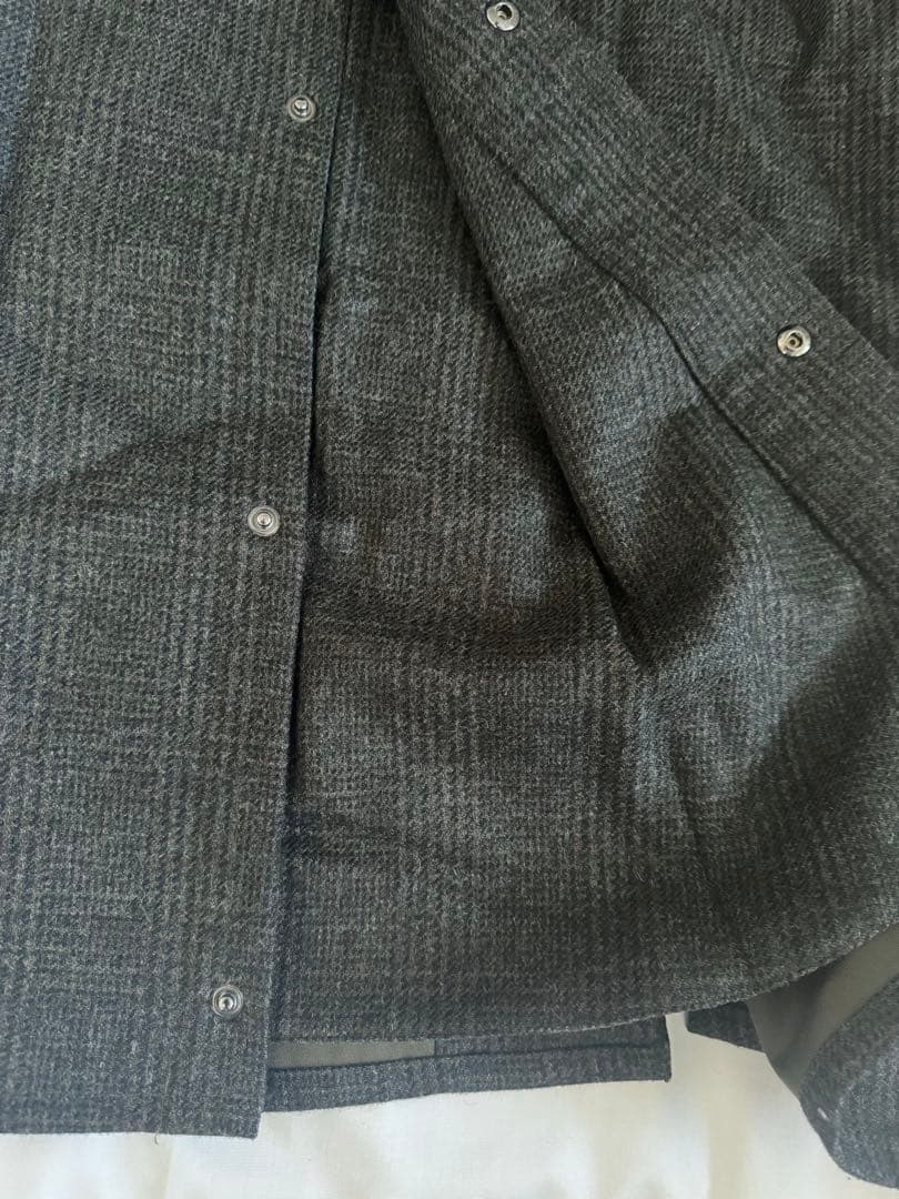 坂口健太郎着用　Barbour OVERSIZED BURGHLEY ウール