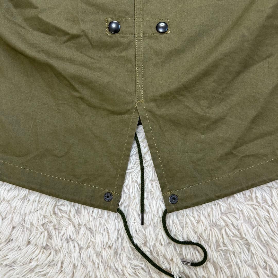 ジャーナルスタンダード モッズコート ファー ライナー付 カーキ M フード着脱