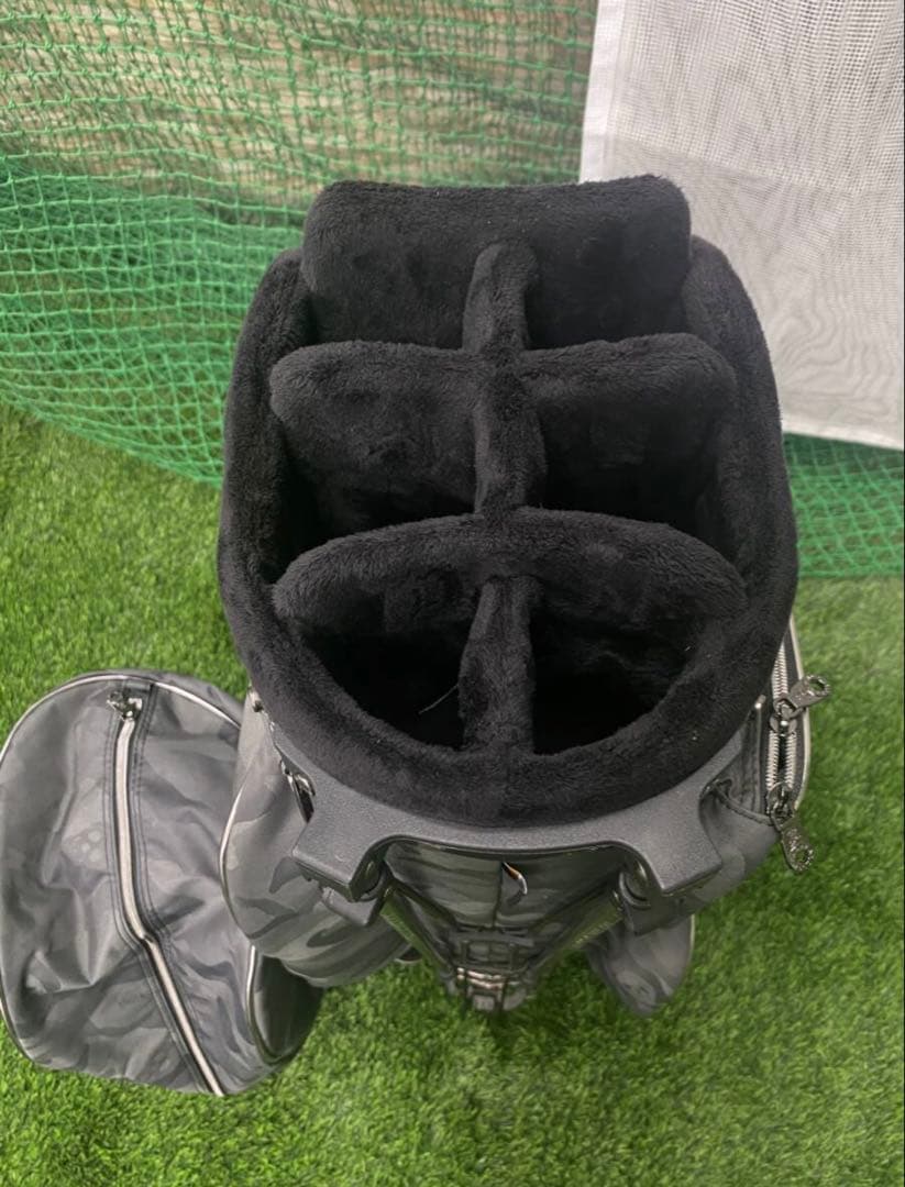 永*成様 MARK & LONA ゴルフバッグ はブラック/シルバー