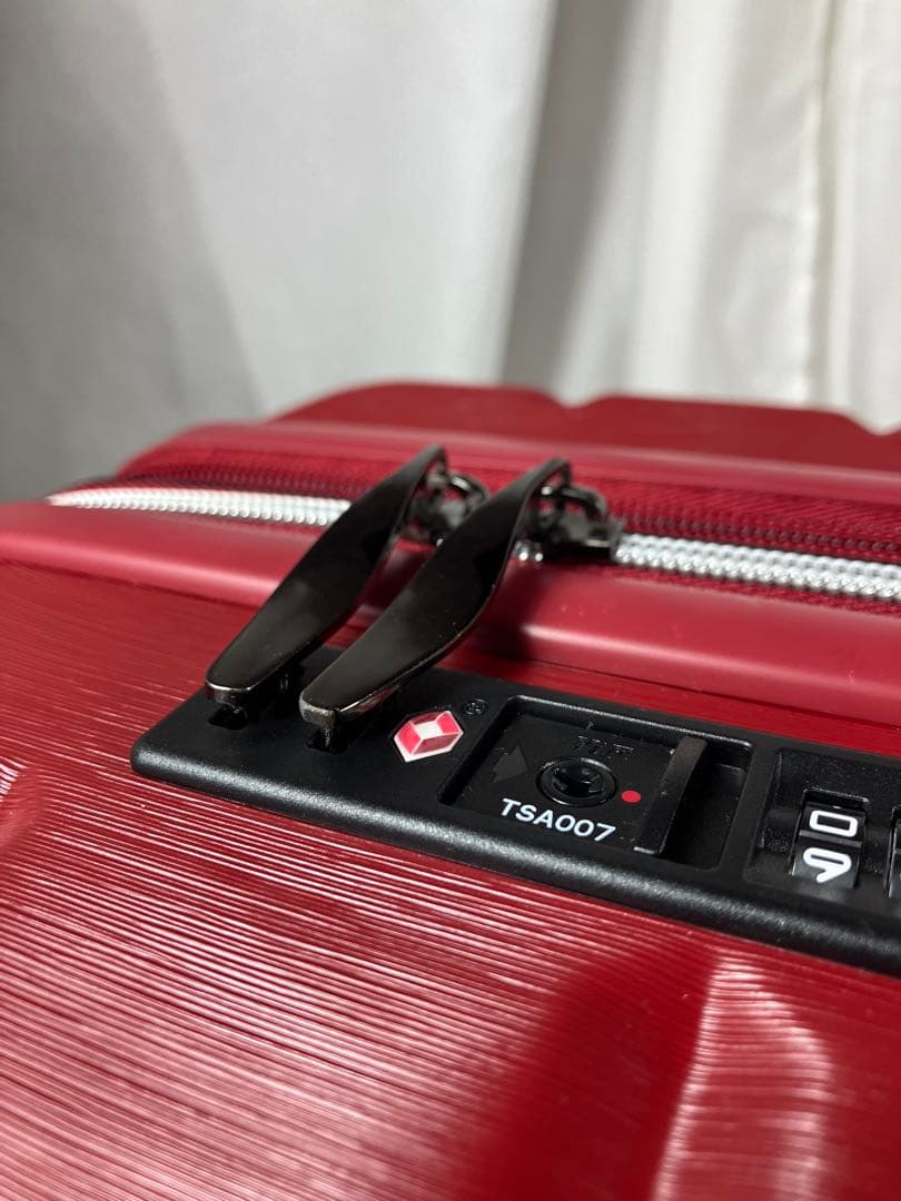 廃盤品 レア 美品 ACE アルビダ スーツケース 67cm 赤 大容量 78L