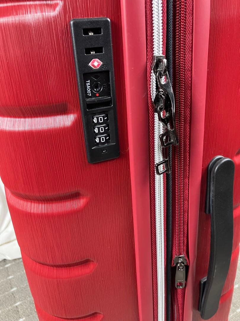 廃盤品 レア 美品 ACE アルビダ スーツケース 67cm 赤 大容量 78L