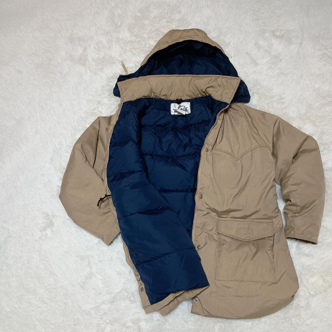 ウールリッチ Woolrich ダウンコード フード付 70’s ヴィンテージ