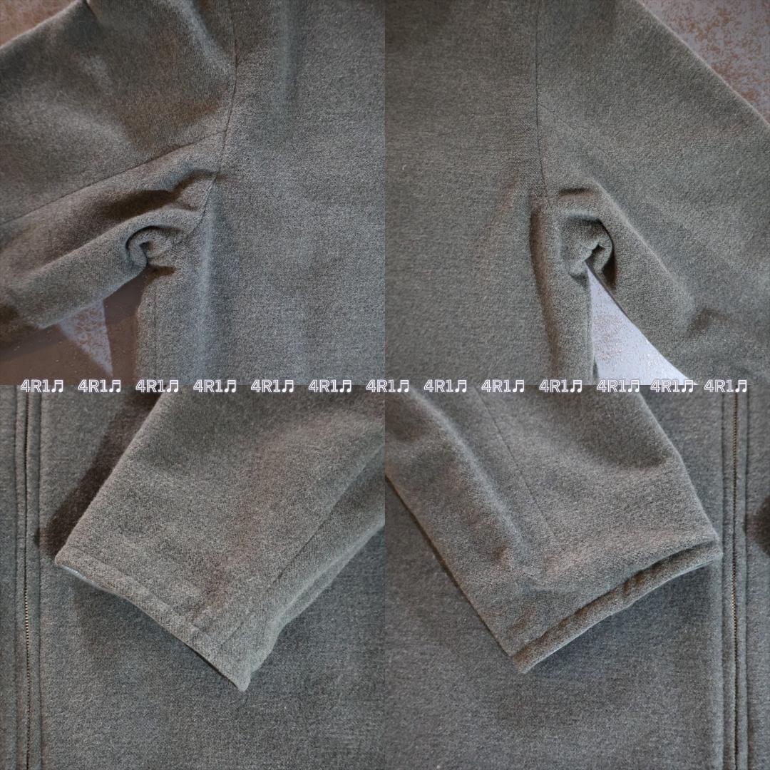 【訳アリ】LOWEW ナッパレザー カシミヤ フードコート モッズコート 48