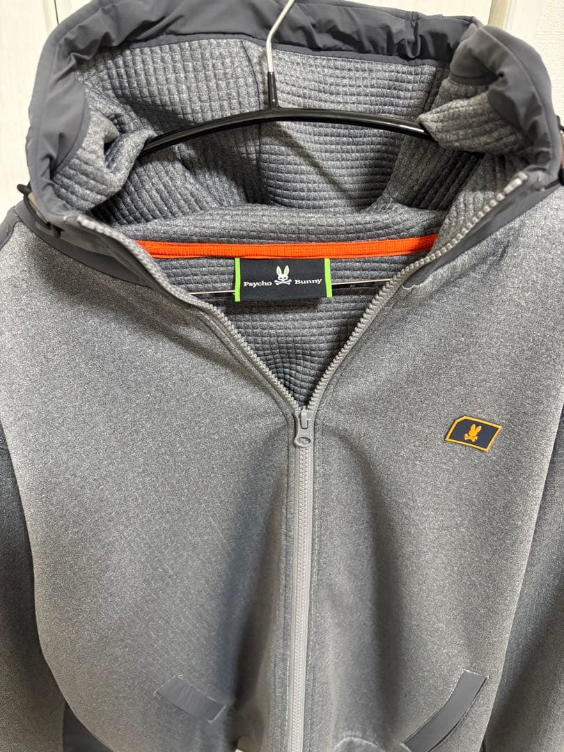 目*ス様 新品　Psycho Bunny ダンボールニット ジップパーカ