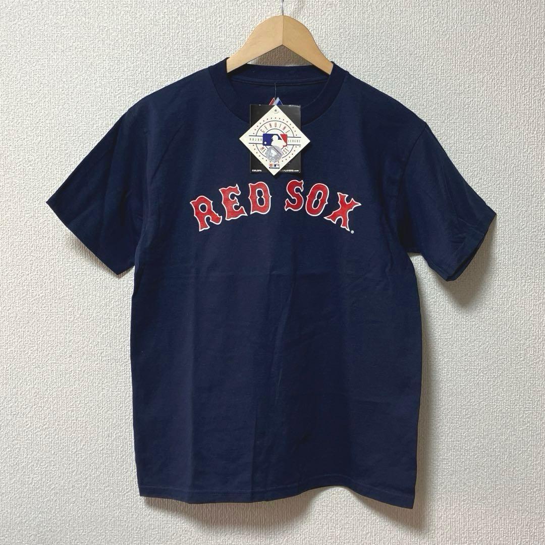 未使用】レッドソックス 松坂大輔 Tシャツ マジェスティック キッズ L