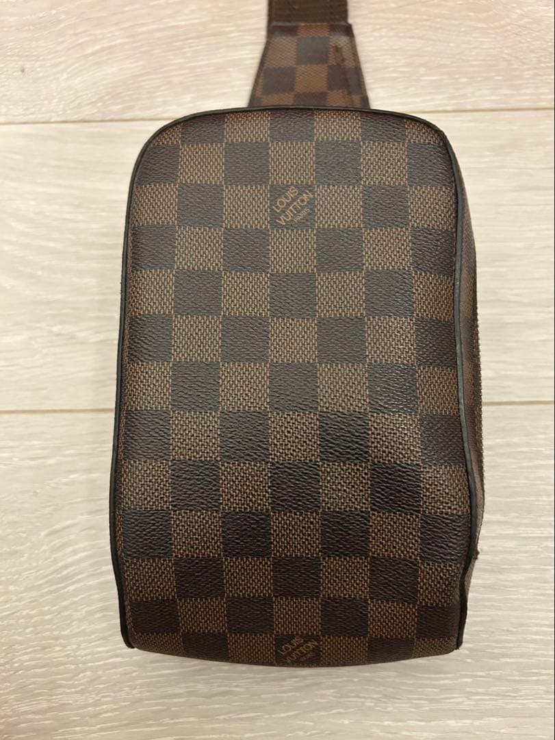 凛花様 ダミエ・キャンバス ボディバッグ ブラウン