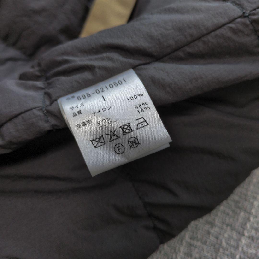 MHL　2way　ダウンライナー取外し可　ステンカラーコート　春秋冬