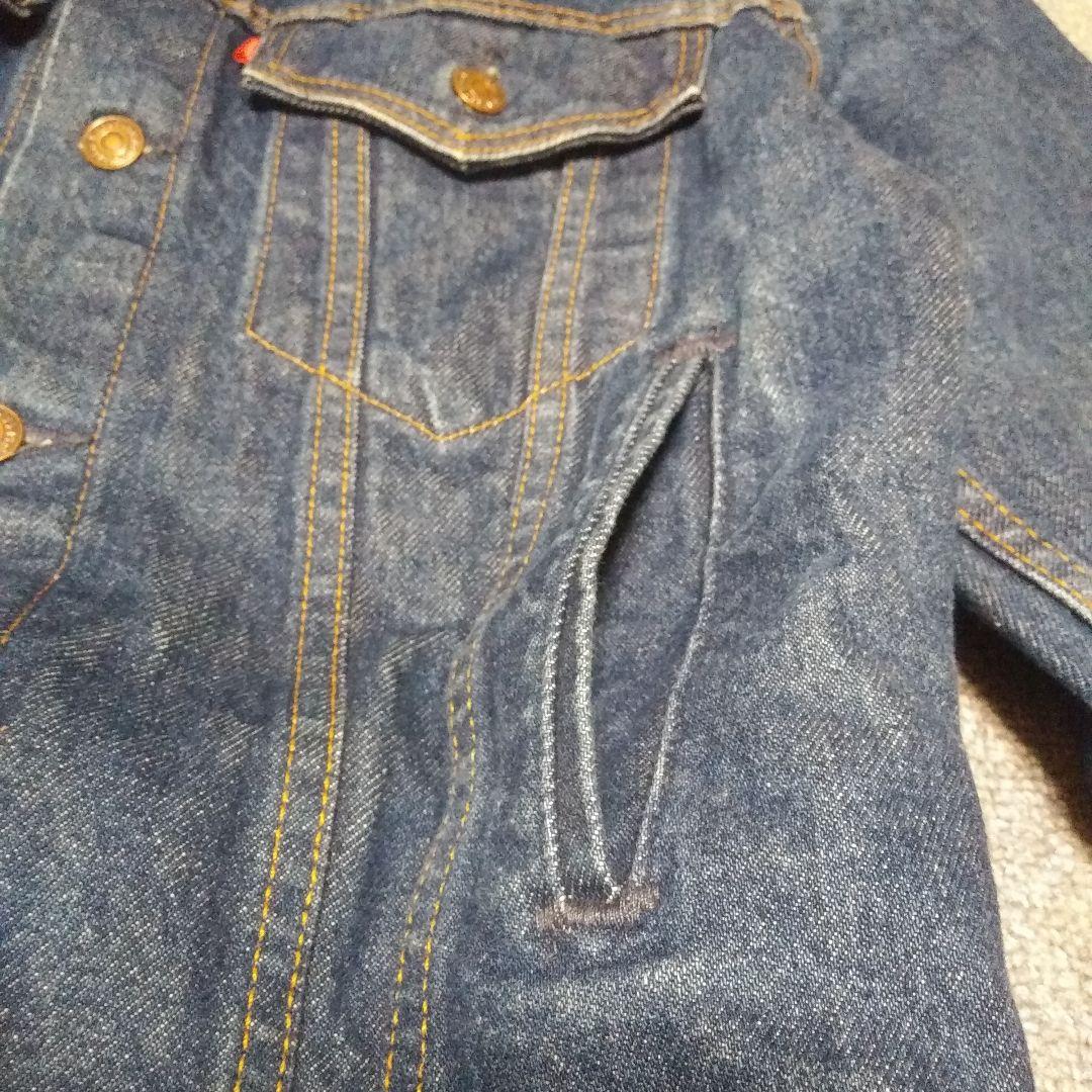 濃紺 USA製 リーバイス 70506-0217 デニムジャケット　36