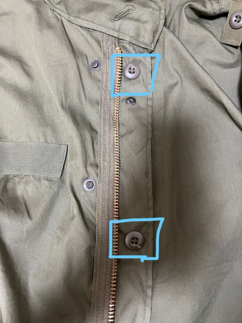 【希少XSサイズ】米軍実物 M-65フィッシュテールパーカー　デッドストック