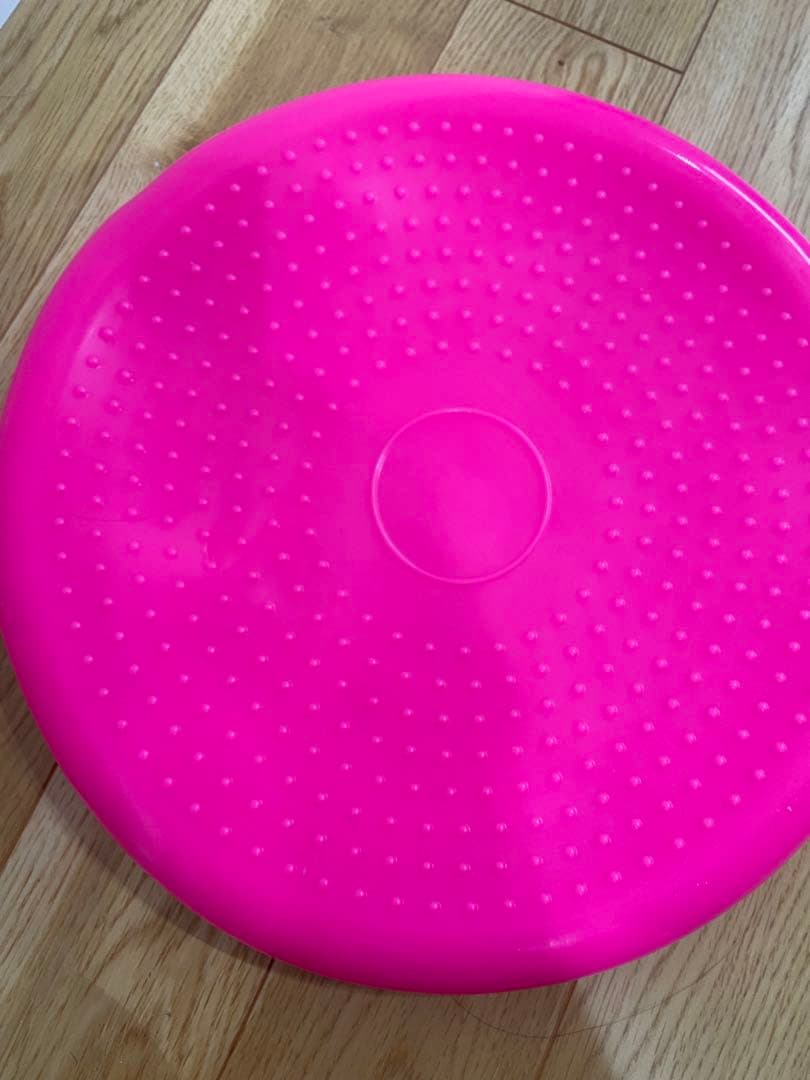 ピンク バランスクッション 滑り止め