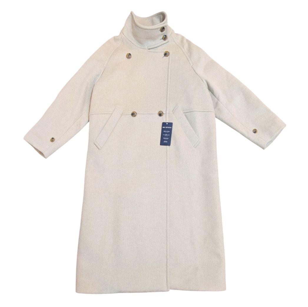 新品・タグ付き✨️B.C STOCK　Wビーバーコクーンスタンドカラー　M