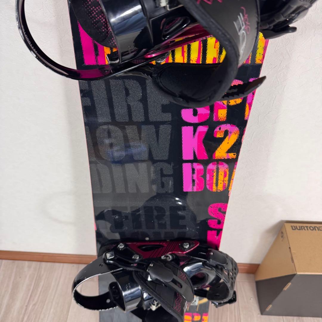 K2 SPITFIRE レディース スノーボードセット 142cm
