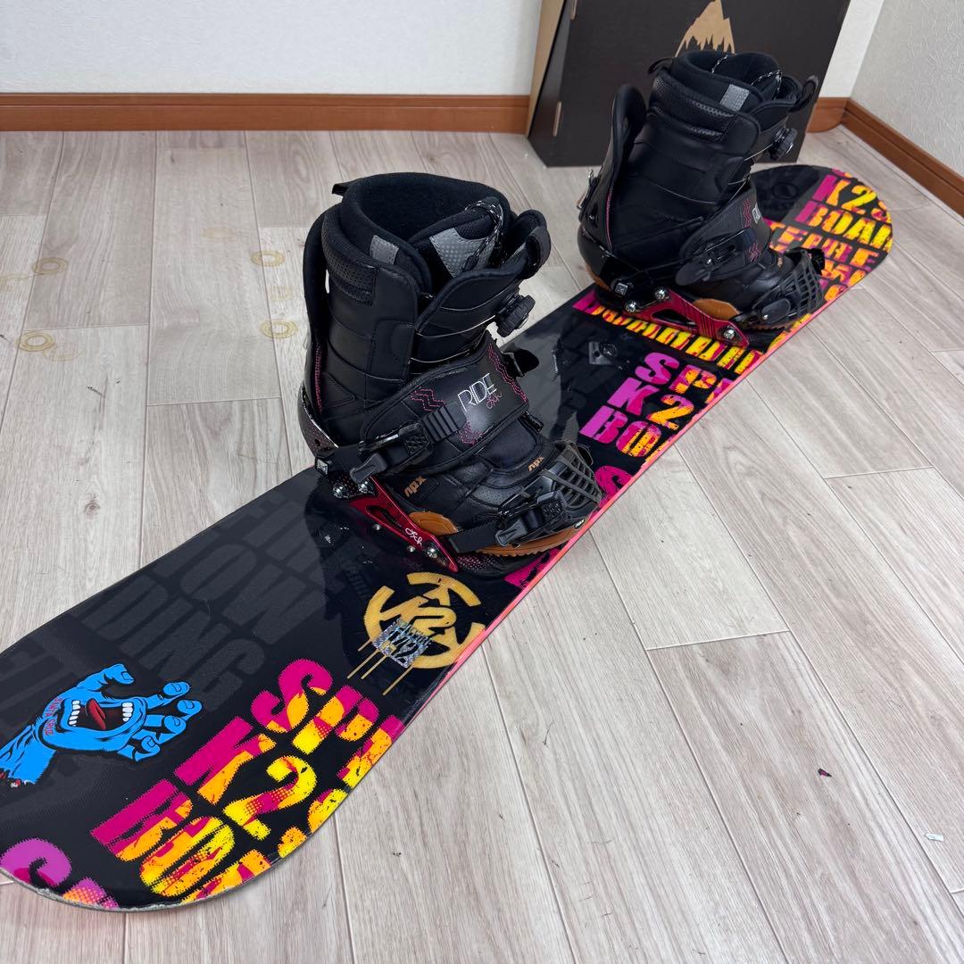K2 SPITFIRE レディース スノーボードセット 142cm