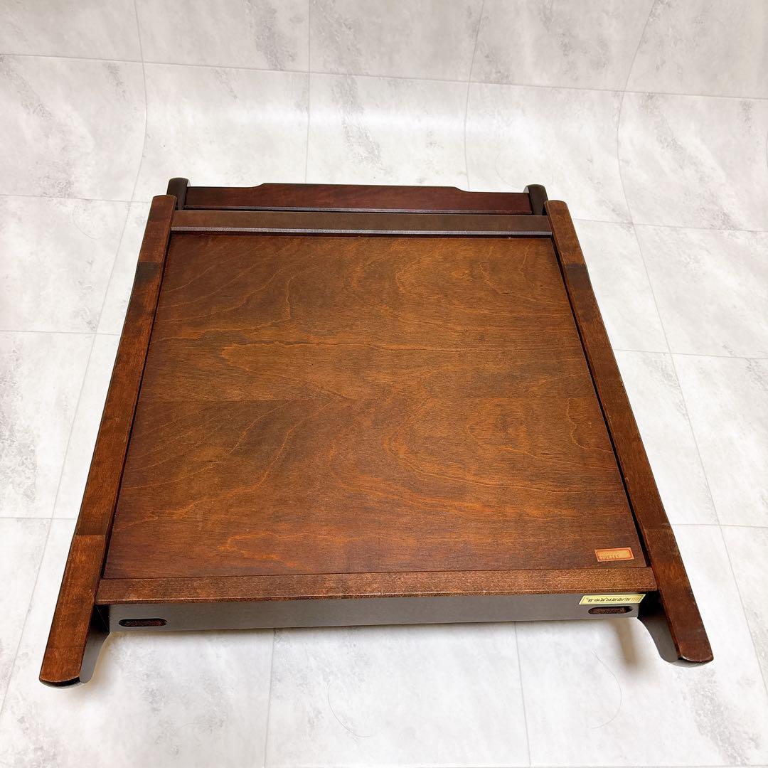 北海道民芸家具　2脚セット　座椅子　折りたたみ　ローチェア　樺材　木製　和室