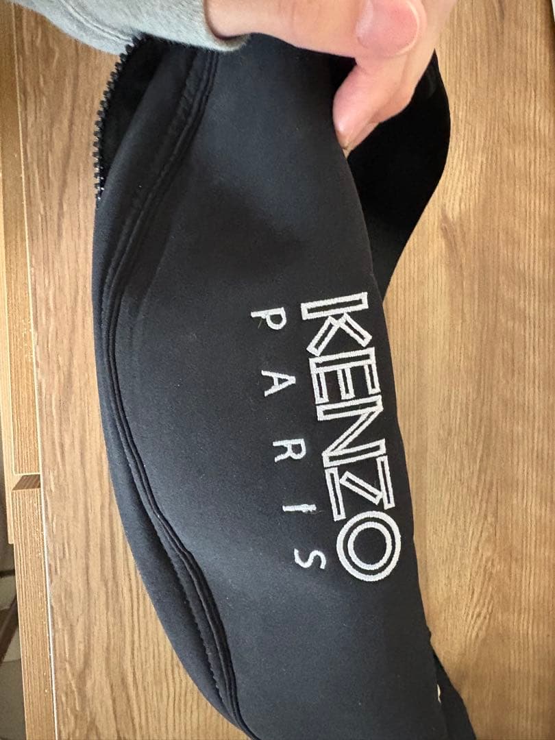 KENZO ケンゾー タイガー刺繍 ボディバッグ ウエストポーチ ブラック