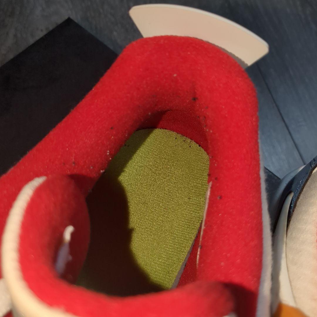 靴 NIKE AIR JORDAN 4 RETRO (GS) FRENCH BLUE