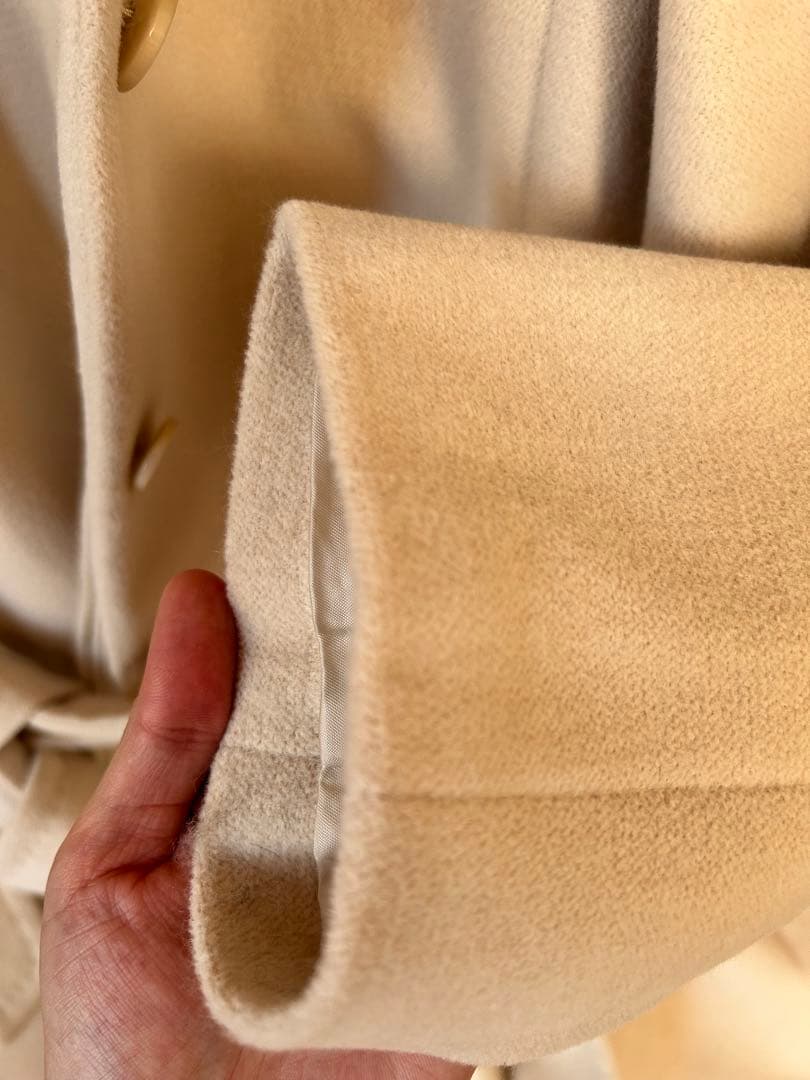 ef-de １３号　ロングコート　保存袋付　フォックスファー