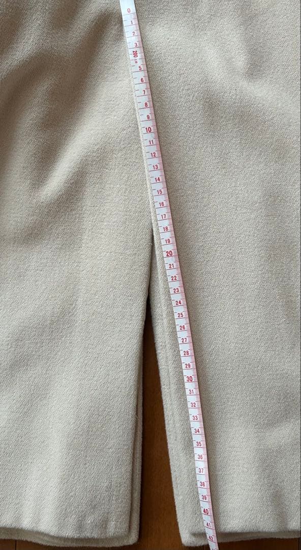 ef-de １３号　ロングコート　保存袋付　フォックスファー