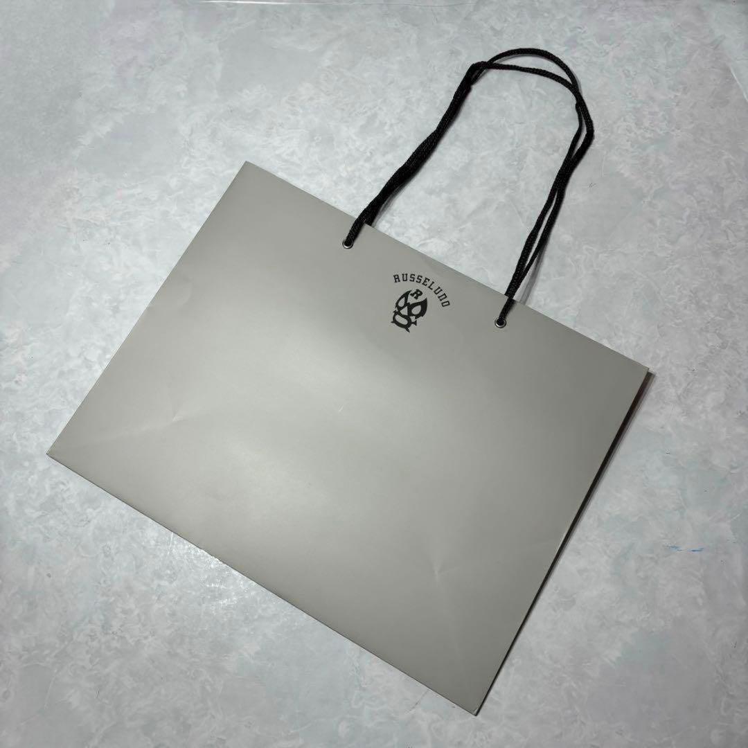 新品 ラッセルノ ドビー柄 ストレッチ ジョガー パンツ カモ グレー XL