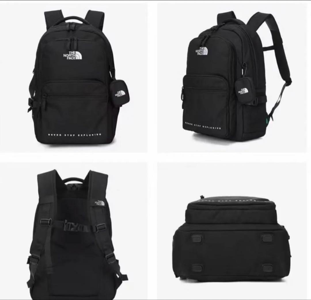 THE NORTH FACE DUAL POCKET BACKPACK ブラック