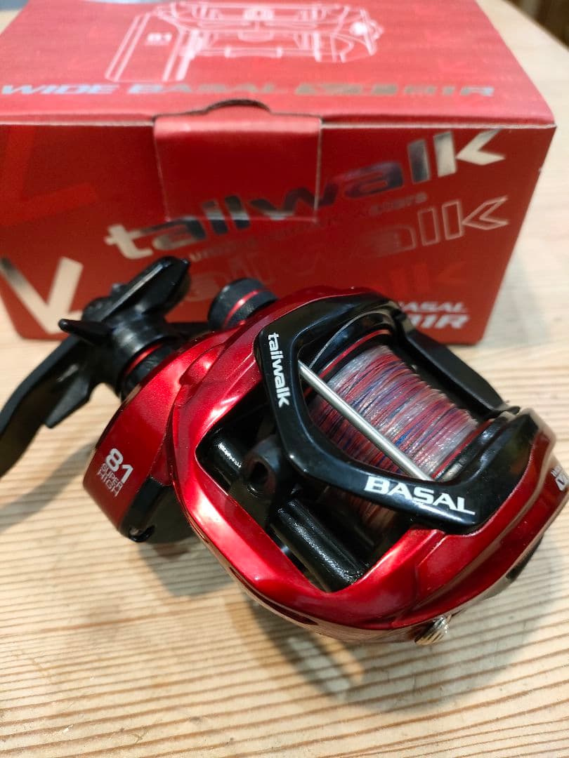 【中古良品】テイルウォーク　ワイドバサル　wide BASAL VT 81R