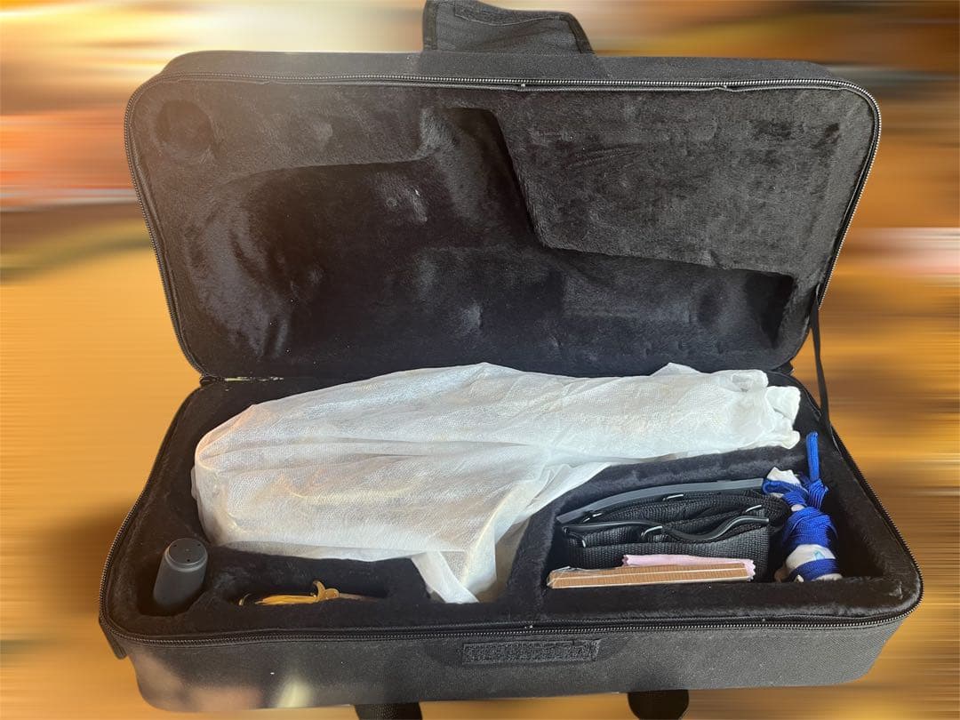 ゴールド カーブドソプラノサックス本体