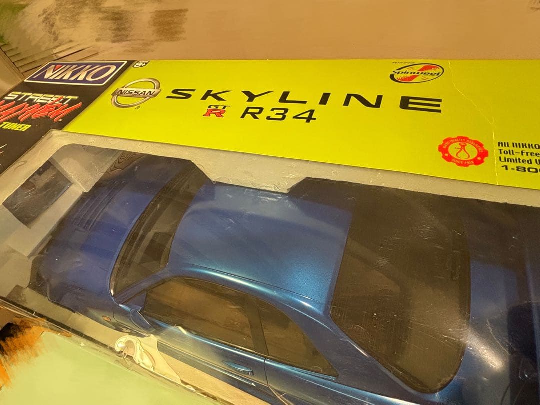 NIKKO 1/5 NISSAN スカイライン GTR R34 巨大ラジコン - メルカリ