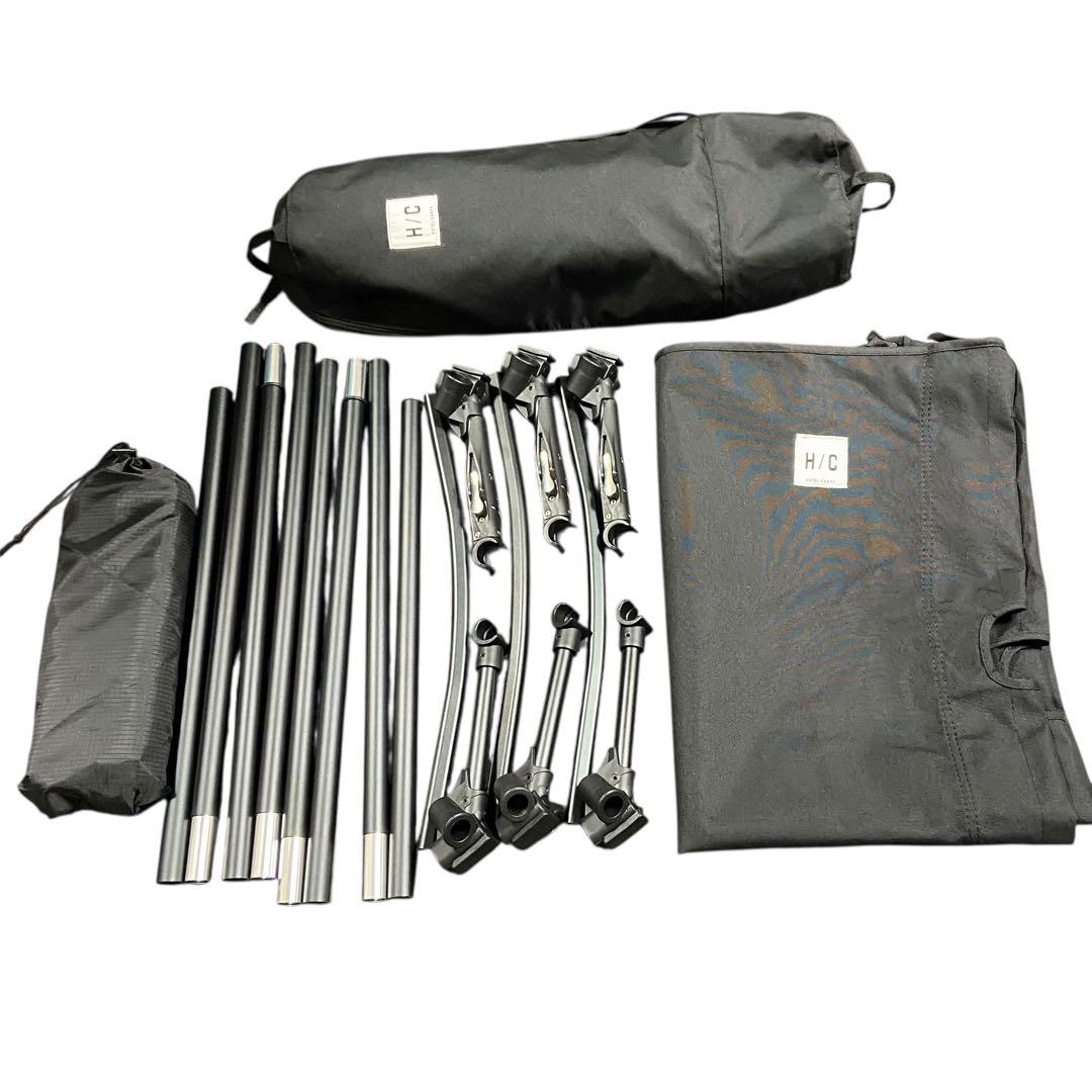 極美品　HOTEL CAMPS ホテルキャンプス2WAYフォールディング コット