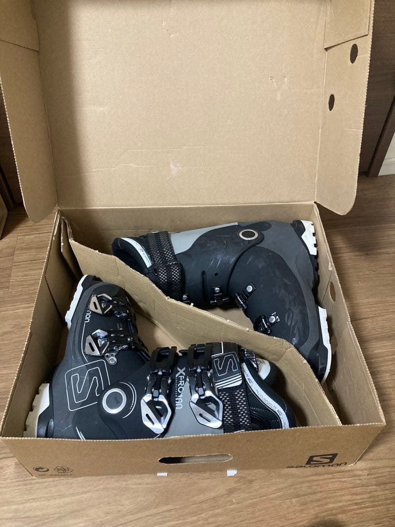 ￼【元箱有り】Salomon X PRO 100 スキー ブーツ 24.5cm