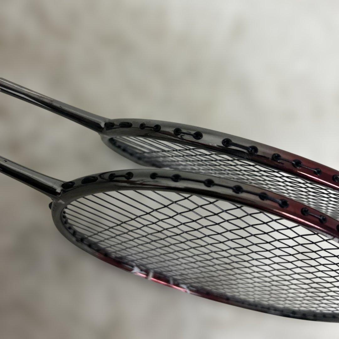 2本セット】MMOA XENEPOWER16 バドミントンラケット シルバー - メルカリ