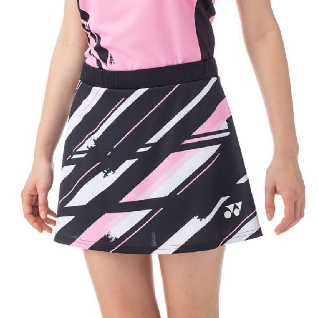 ヨネックス　ピンクユニフォーム上下セットＬサイズ