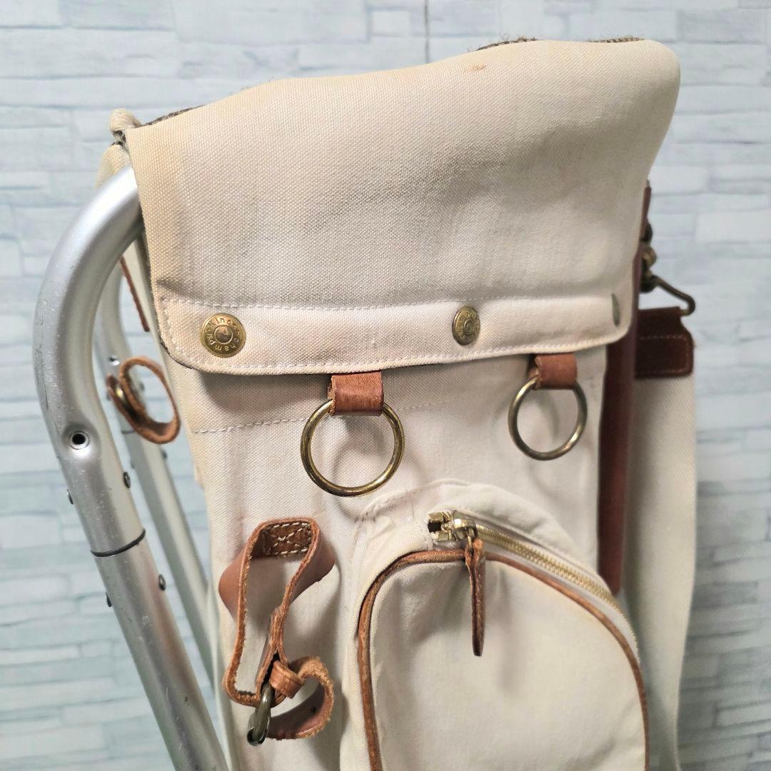 MIZUNO ミズノ フレームウォーカー × 木の庄帆布 キャディバッグ