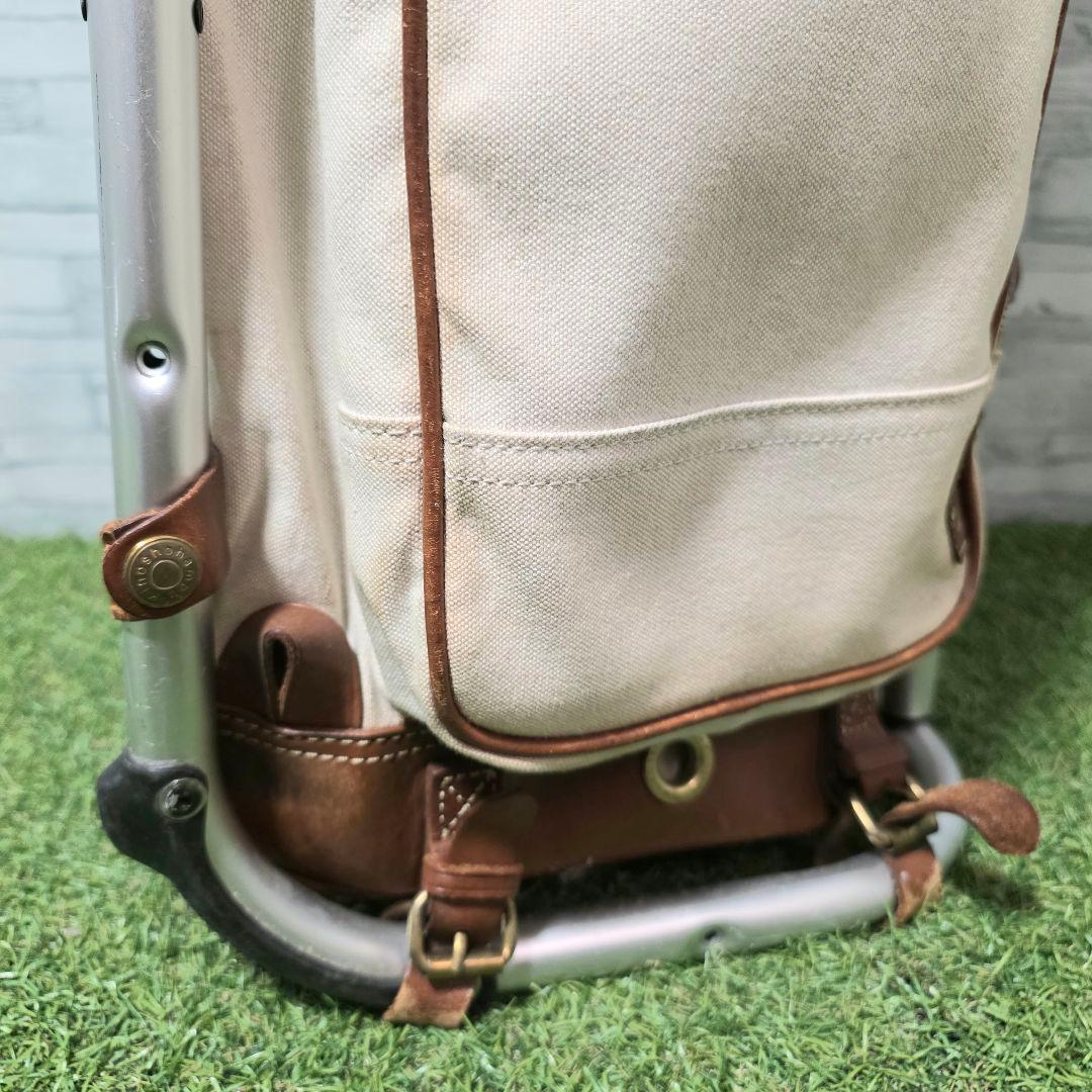 MIZUNO ミズノ フレームウォーカー × 木の庄帆布 キャディバッグ