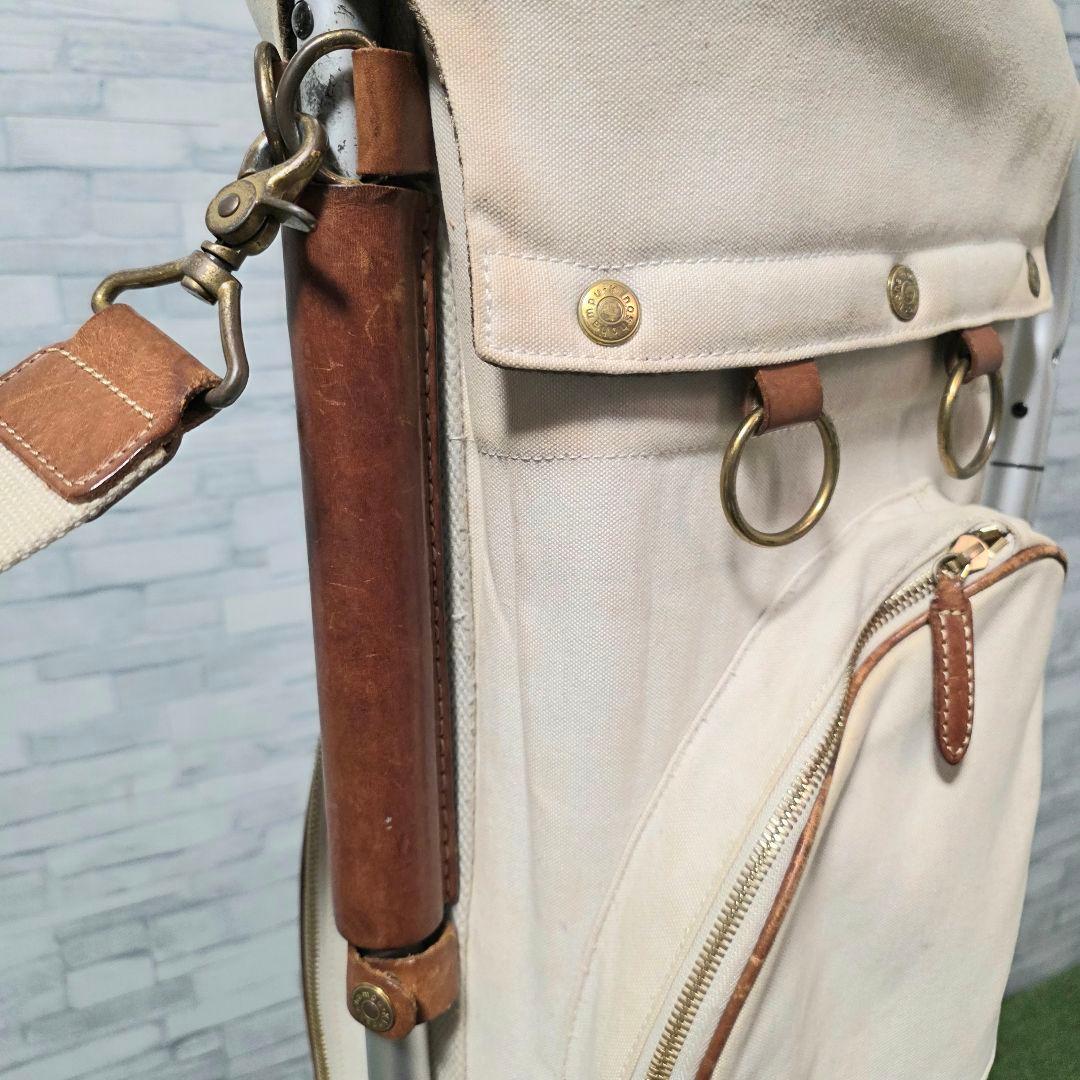 MIZUNO ミズノ フレームウォーカー × 木の庄帆布 キャディバッグ