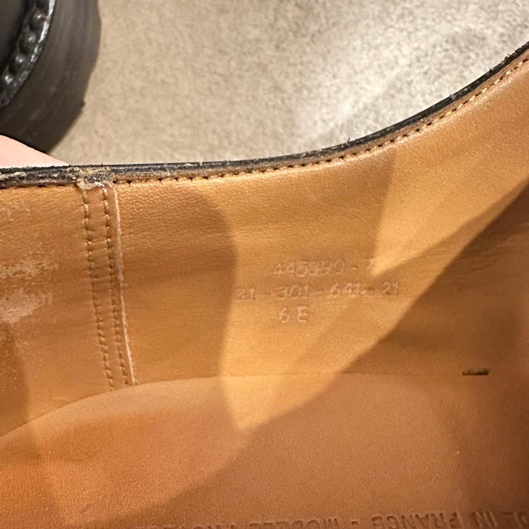 J.M.WESTON Golf 6E黒 ブラック 純正シューツリー付き