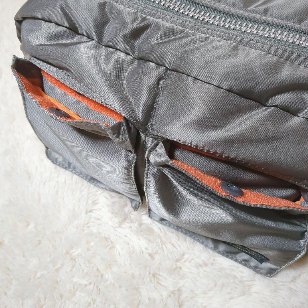 希少ほぼ未使用品！PORTER TANKER ウエストバッグ グレー 廃盤品