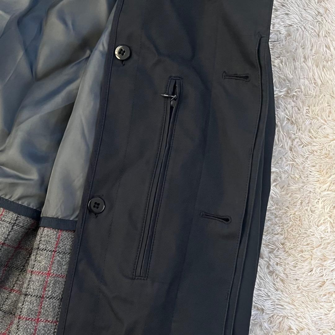 BrooksBrothers ステンカラーコート　チャコール L ライナー付き