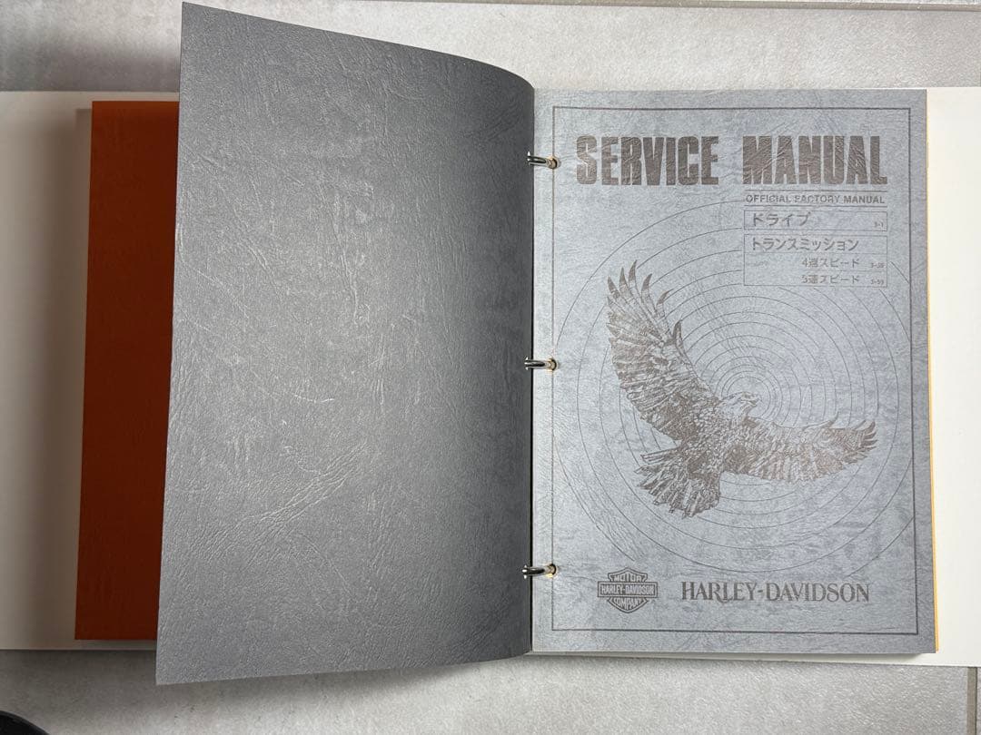 ハーレーダビッドソン 公式サービスマニュアル（日本語版） 当時物