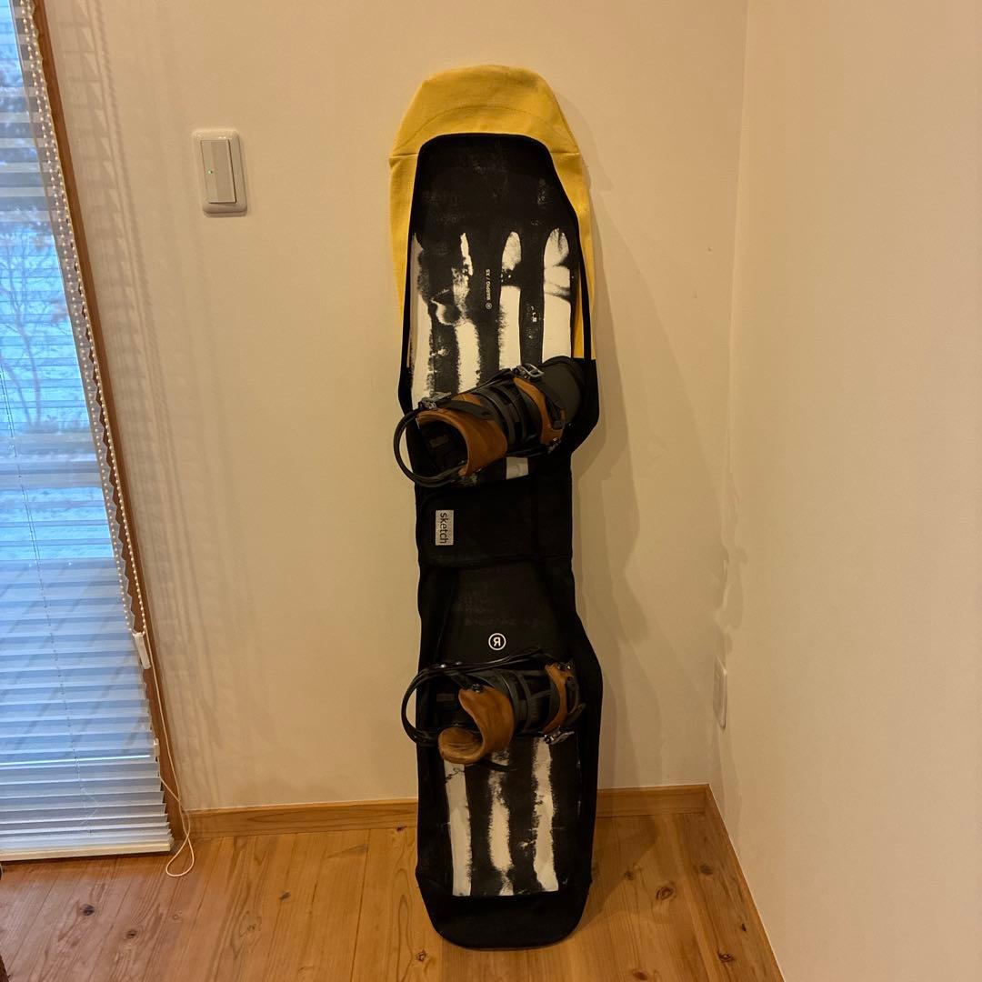 スノーボード ride warpig 142 xs