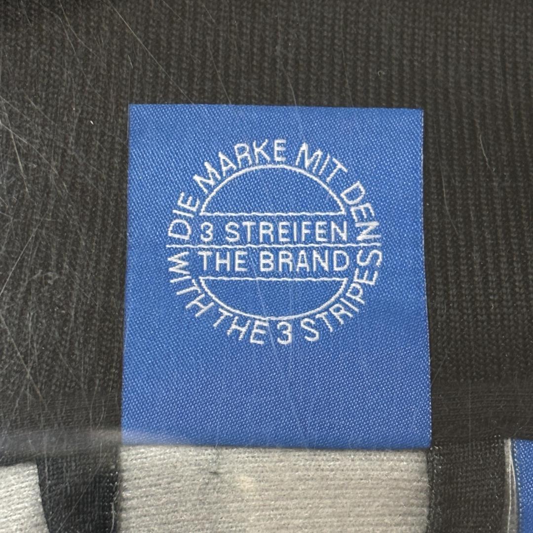 adidas アディダス トラックジャケット　黒×花柄 長袖 ジャージ L