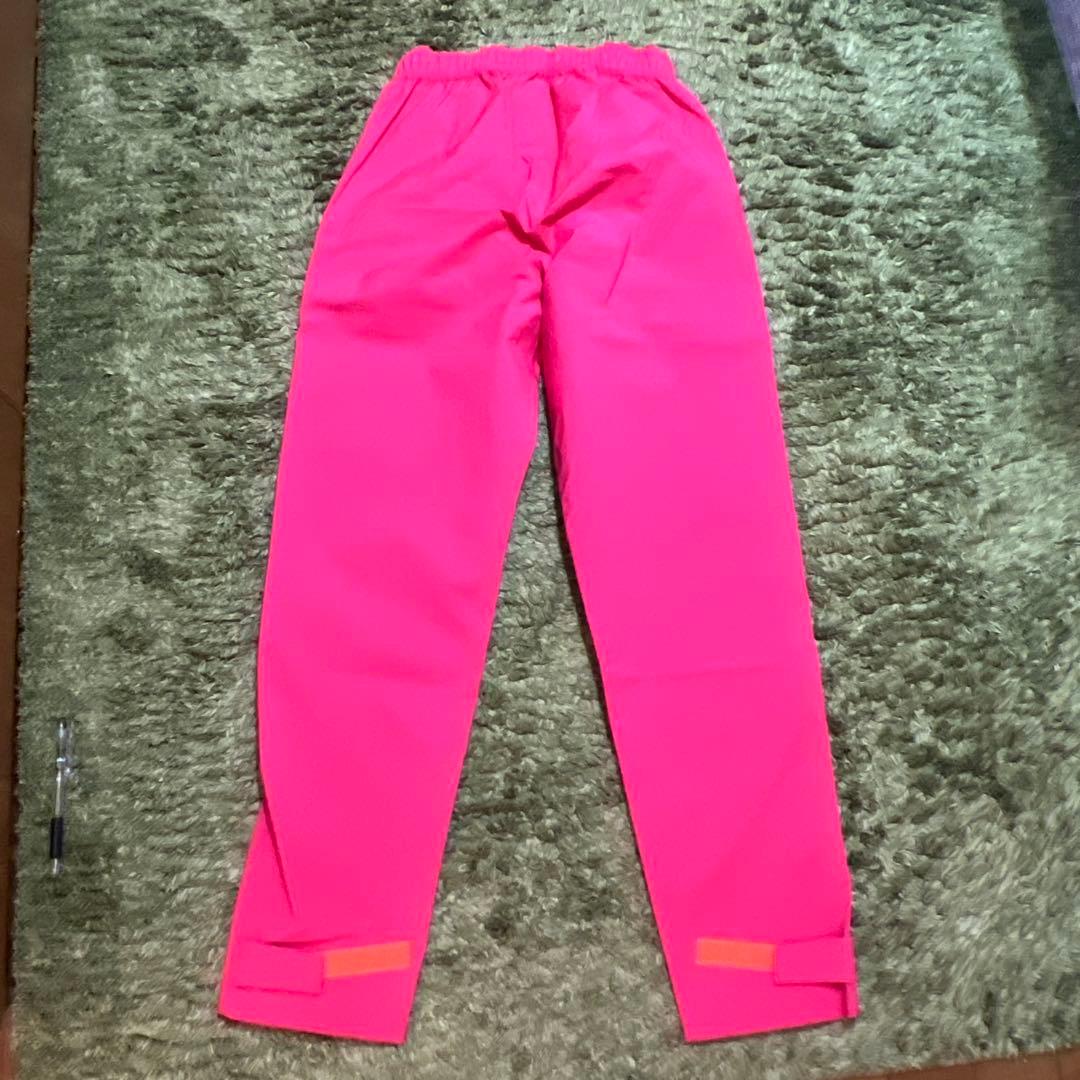 新品Sサイズ　高機能ラウドマウスゴルフレディースダントツ撥水レインウェア　ピンク