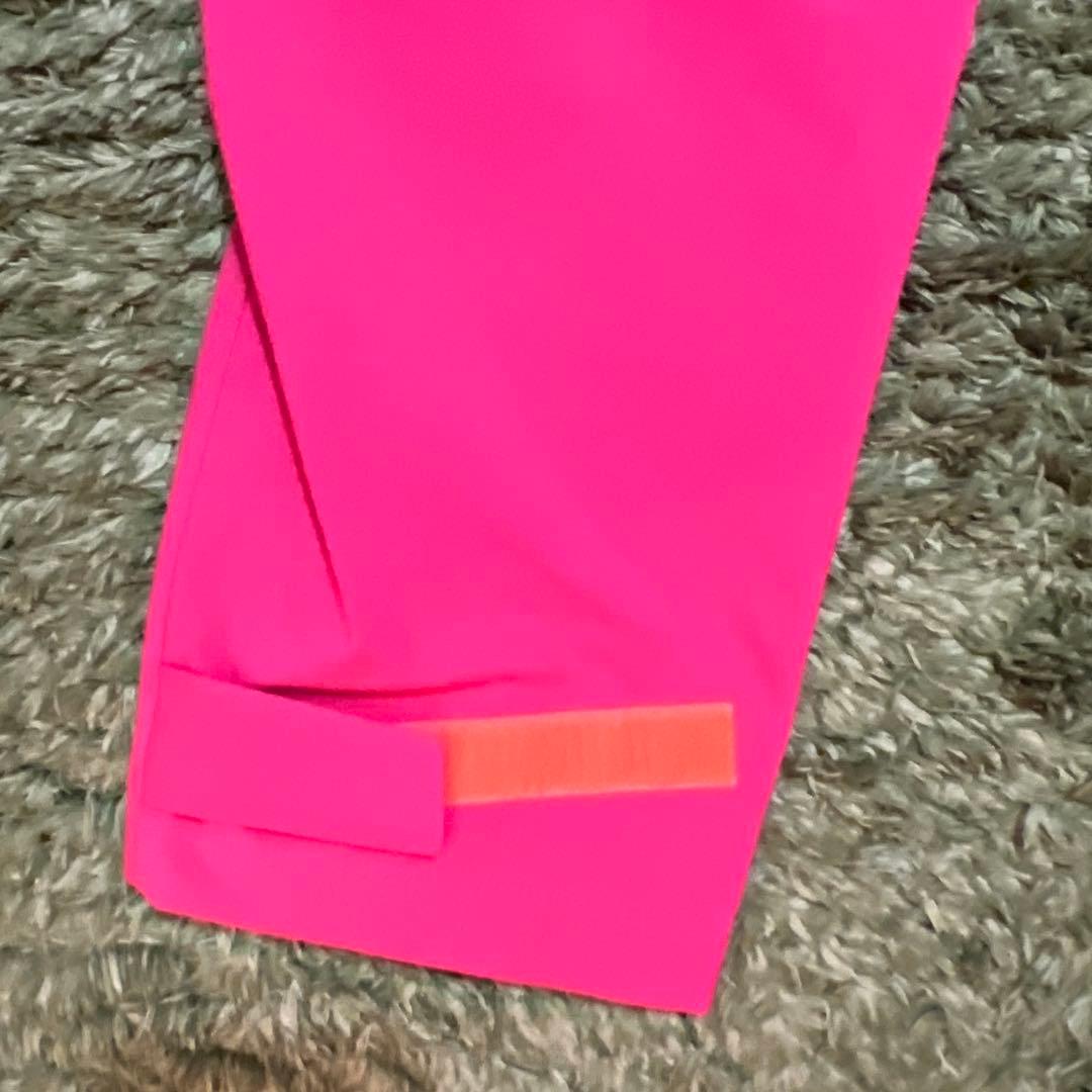 新品Sサイズ　高機能ラウドマウスゴルフレディースダントツ撥水レインウェア　ピンク