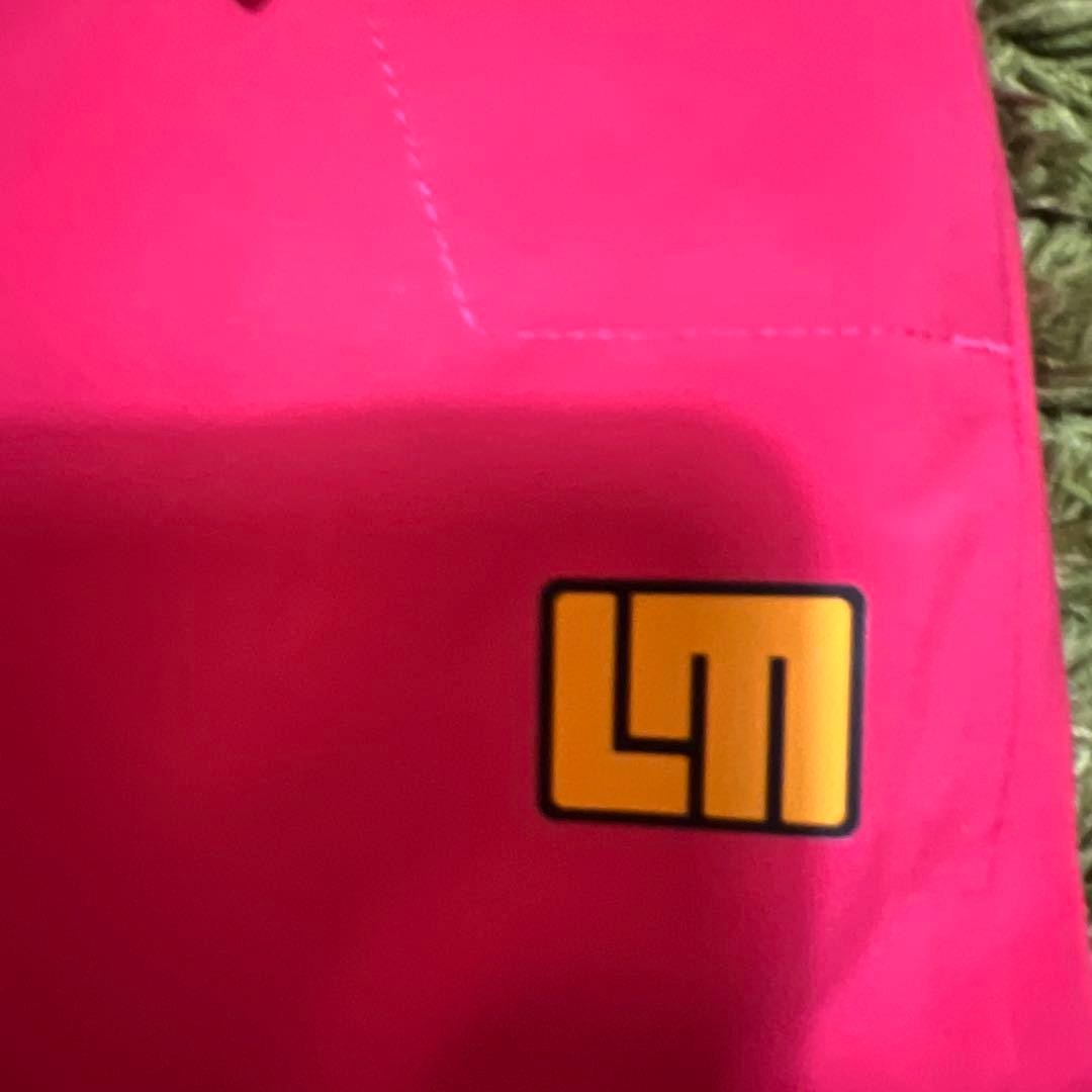 新品Sサイズ　高機能ラウドマウスゴルフレディースダントツ撥水レインウェア　ピンク