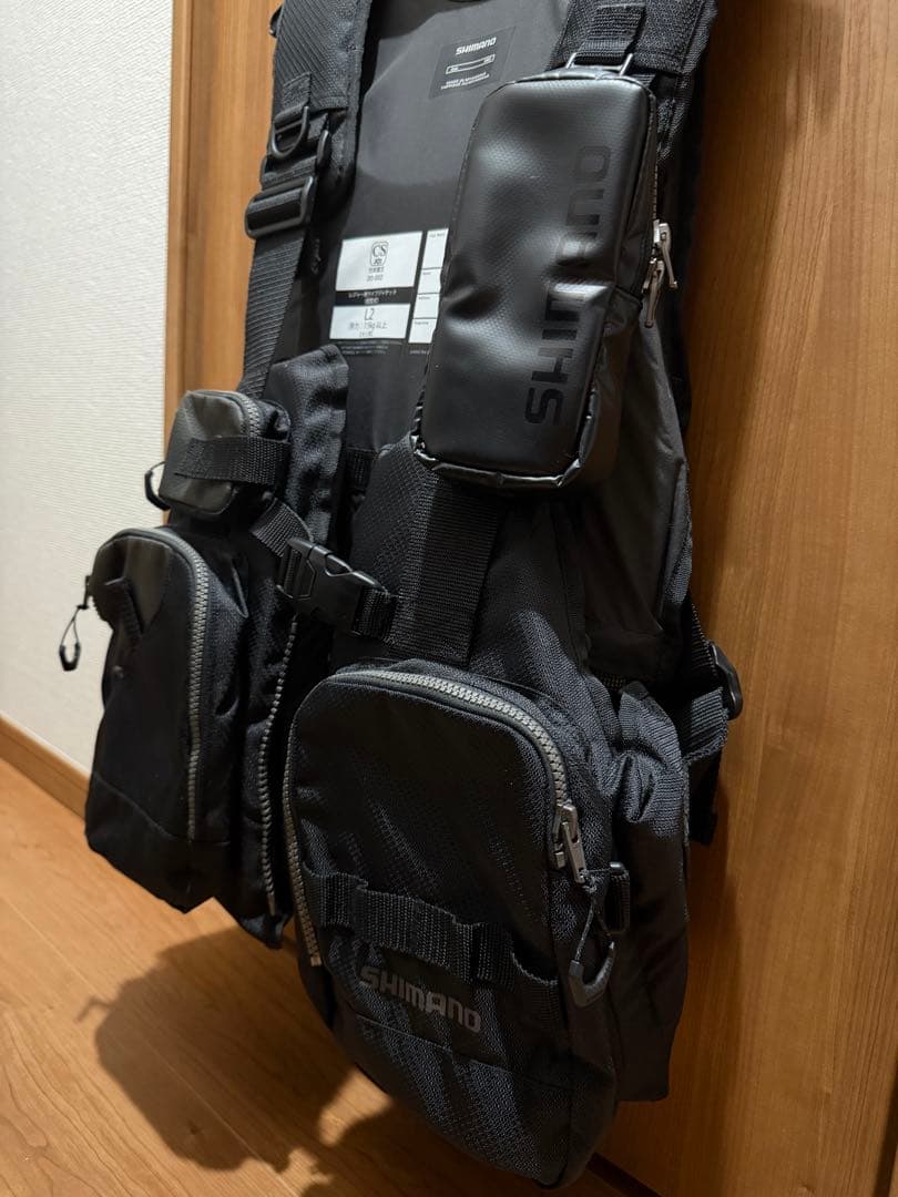 シマノ SHIMANO ゲームベストVF-024U ブラック