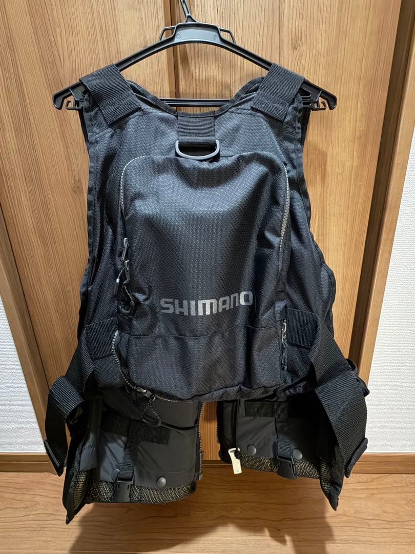 シマノ SHIMANO ゲームベストVF-024U ブラック