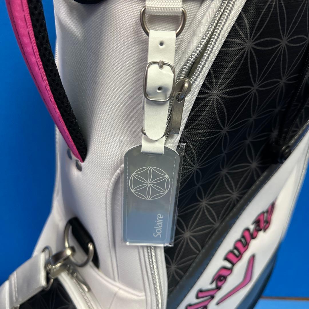 Callaway Solaire キャディバッグ ホワイト/ピンク新春値下げ中