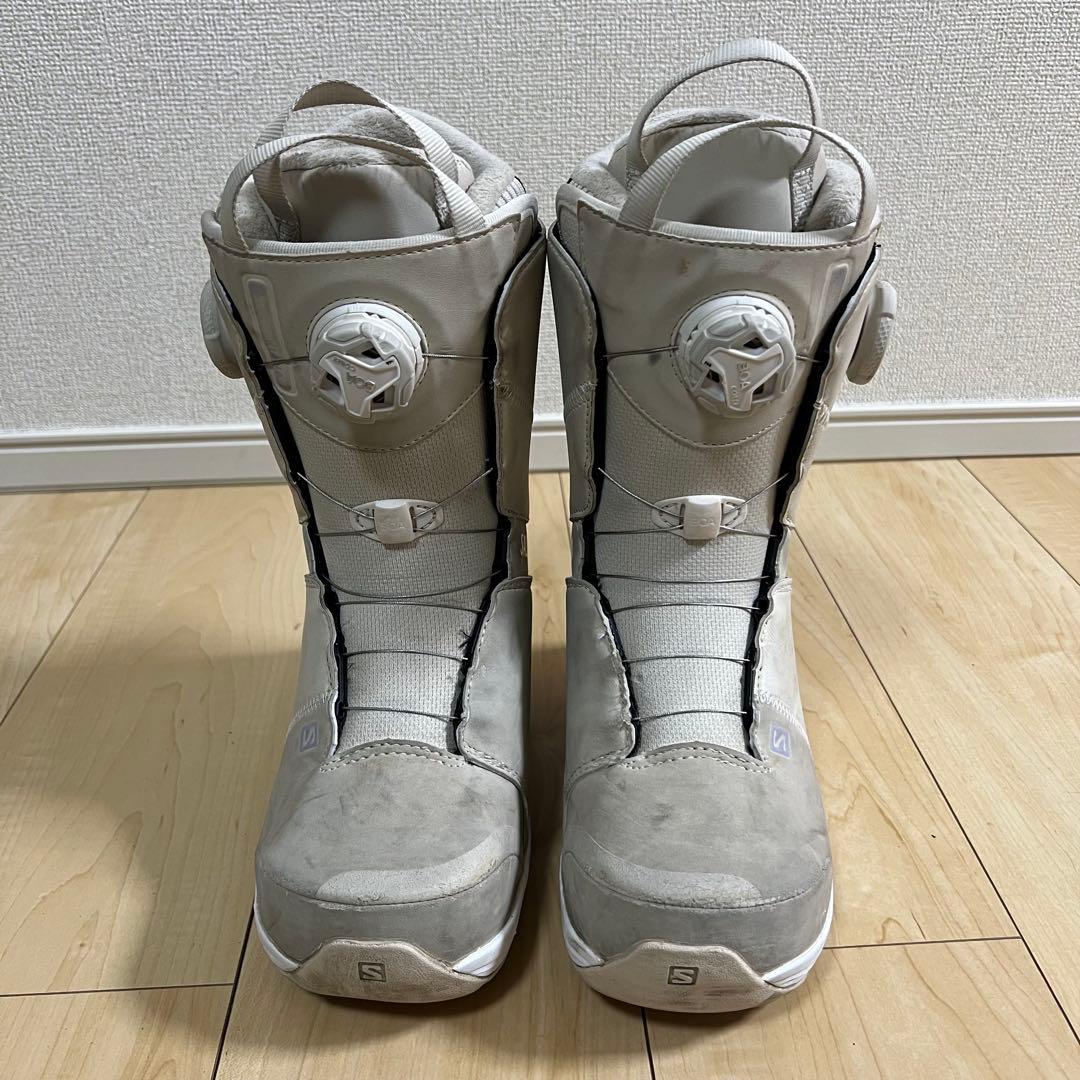 【即日発送】スノボ　SALOMON　KIANA DUAL BOA 22.5cm