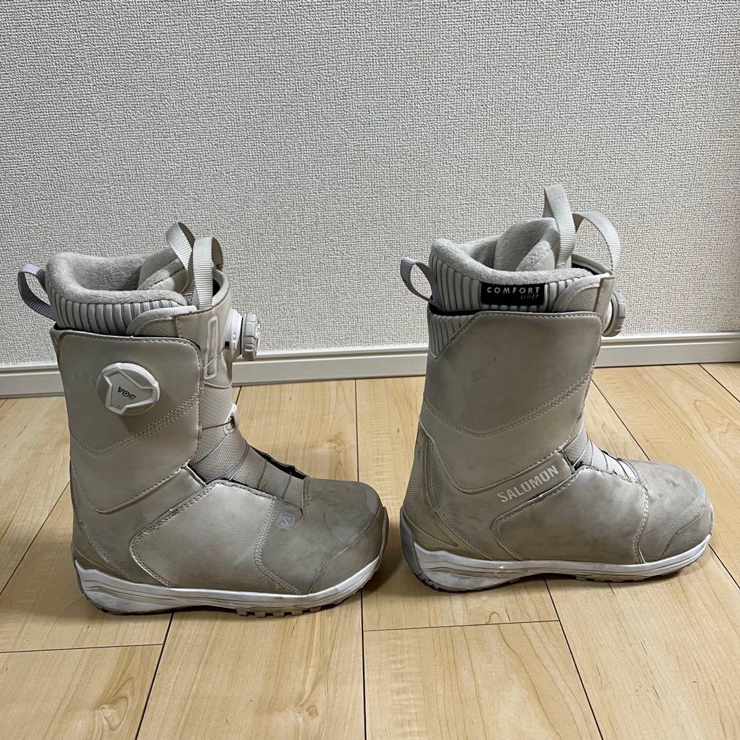 【即日発送】スノボ　SALOMON　KIANA DUAL BOA 22.5cm