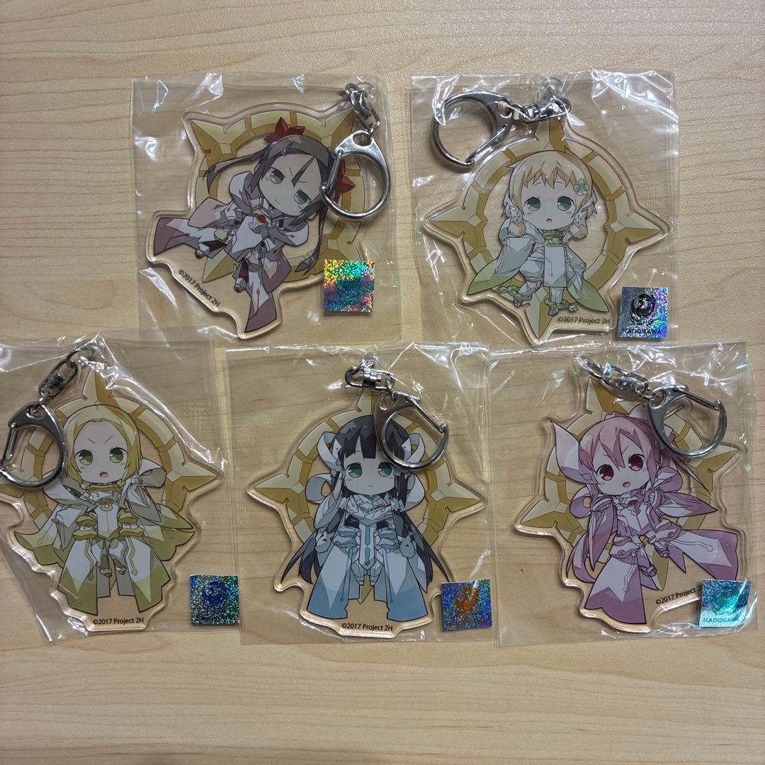 結城友奈は勇者である アクリルキーホルダー 勇者章 おまとめ - メルカリ