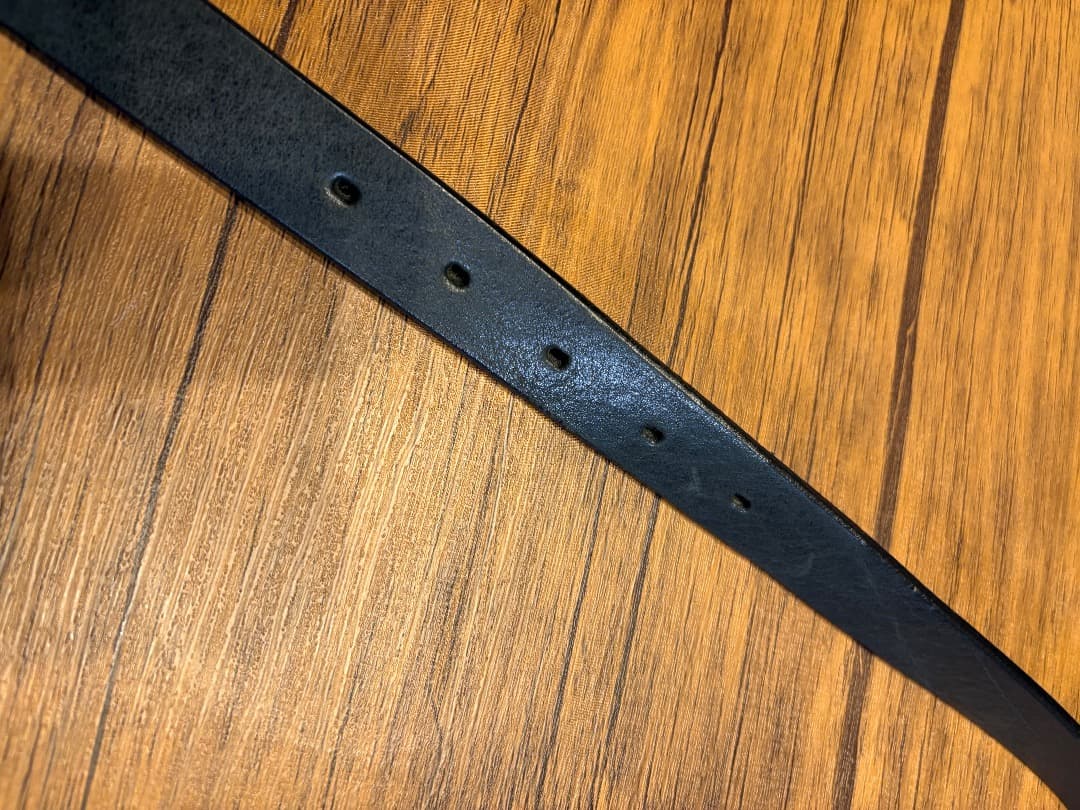 マインデニム/Leather Western Belt レザーベル トナロー